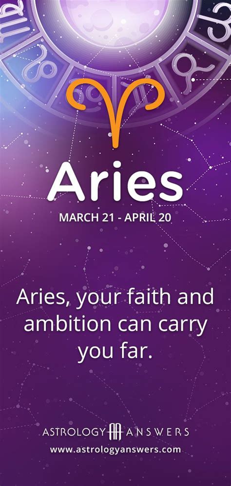 Aries Daily Horoscope Astrology Answers Aries Zodiac Facts Aries