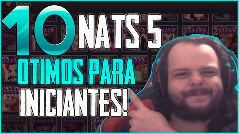 MELHORES NAT FIVES PARA VOCÊ TER NO INICIO DO JOGO SUMMONERS WAR