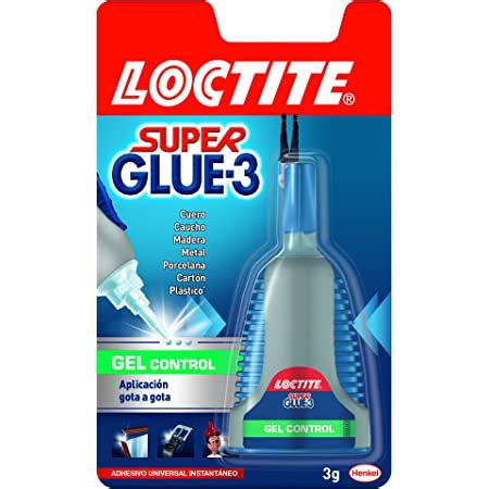 Loctite Super Glue 3 Gel Control Adhesivo Universal Instantáneo