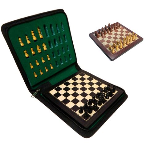 Small Best Magnetic Chess Set with Case