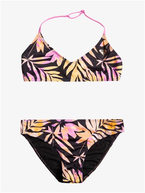 Active Joy Triangle Two Piece Bikini Set For Girls 6 16 Roxy