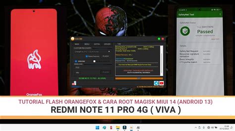 Tutorial Flash Orangefox Cara Root Magisk Redmi Note Pro G