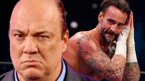 Paul Heyman Questions Cm Punks Future In Aew