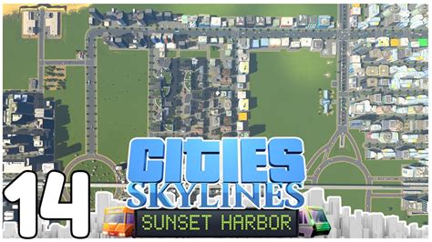 Cities Skylines Sunset Harbor MEHR Einwohner MEHR Verkehr 14