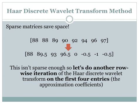 Ppt Image Compression With Haar Discrete Wavelet Transform Powerpoint