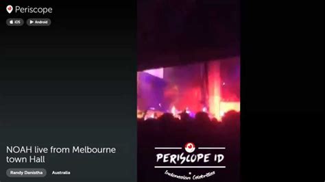 Noah Band Live From Melbourne Separuh Aku Langit Tak Mendengar