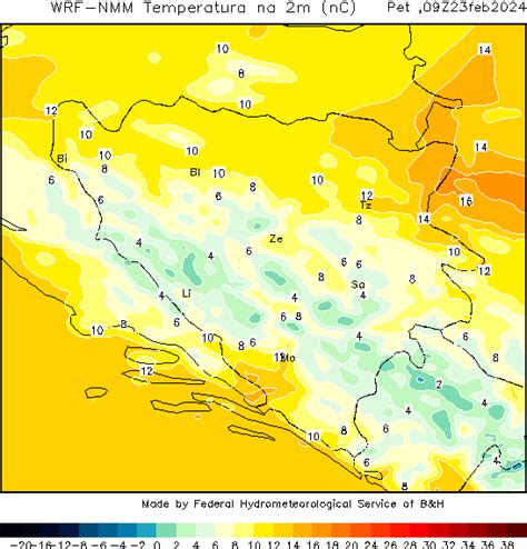 Vremenska Prognoza U Ve Em Dijelu Zemlje Upaljen Meteo Alarm