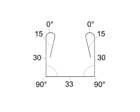 U Profil 30 Mm Abw 123 Mm 6K LD Bauelemente Generalvertrieb