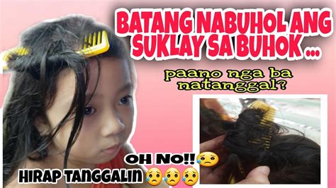 Paano Natanggal Ang Nabuhol Na Suklay Sa Buhok Youtube