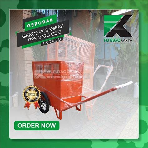 Gerobak Sampah GS 2 Futago Karya