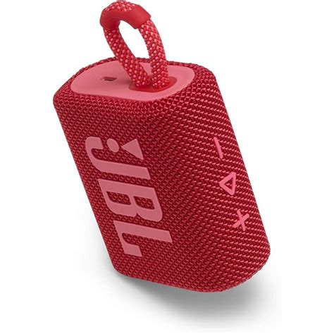 Conférencier avec Bluetooth JBL GO 3 Rouge DiscoAzul