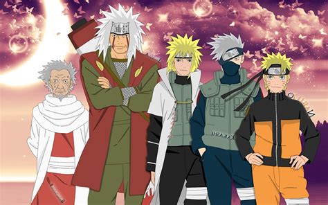 Jiraiya Minato Jiraya Naruto Hd Wallpaper Pxfuel