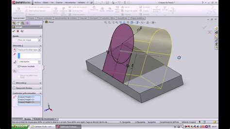 Solidworks Uso De Planos De Para El Dise O De Componenetes Youtube