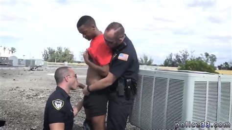 Gay Cops Suck And Stripped Made To Cum Apprehended Breaking And Entering Suspect Gets To