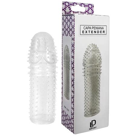 Capa Peniana Extender Cm Ld Import Loja Do Desejo Sex Shop