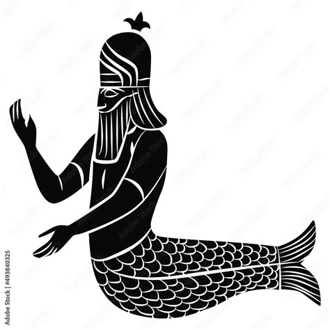 Sumerian God Uanna Or Oannes Dagon Fantastic Sea Creature Merman