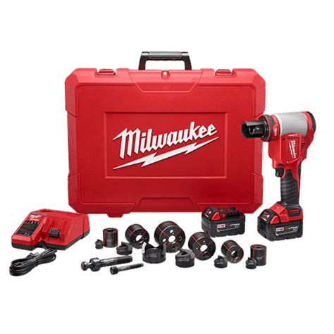 M18 Force Logic 10t Knockout Tool 12 2 Kit Milwaukee Tool