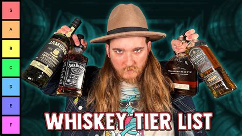 Whiskey Tier List Taste Test Youtube