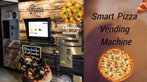 Smart Pizza Vending Machine Revolutionizing Pizza Ordering