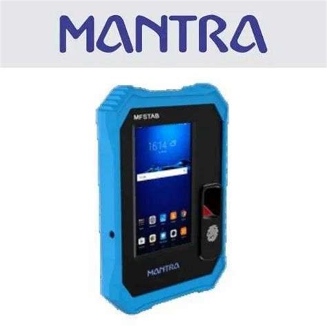 Mantra Biometric Time Attendance Device Mfstab G Aadhaar Enabled At