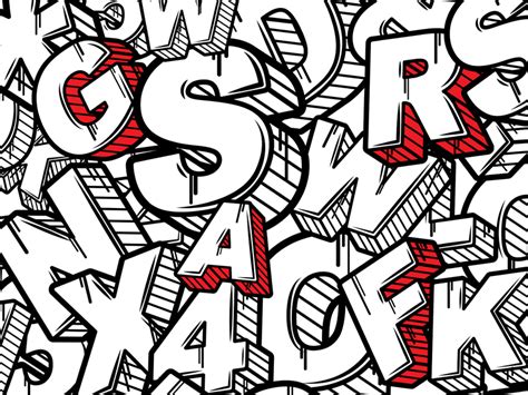 Graffiti Letters Doodle