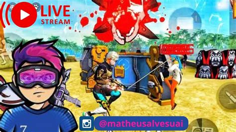 FREE FIRE AO VIVO X Treino NFA Swat Theus YouTube