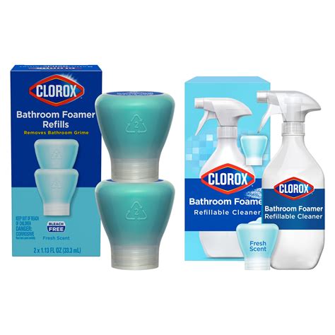 Shop Clorox Clorox Refillable Cleaner Starter Kit Fresh Scent Foam