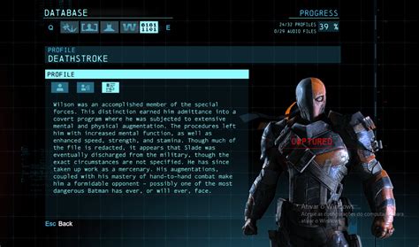 Arkham Origins All Character Bios Profiles R Batmanarkham