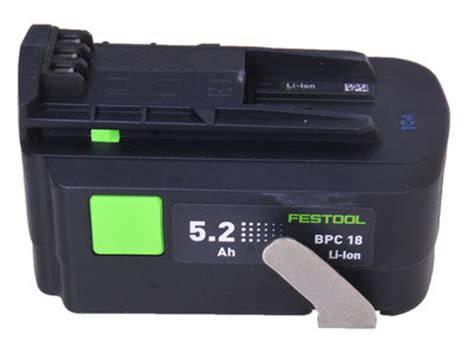 Festool BPC 15 14 4 Volt Li Ion Accu Orgineel 5 2 Ah Accuman