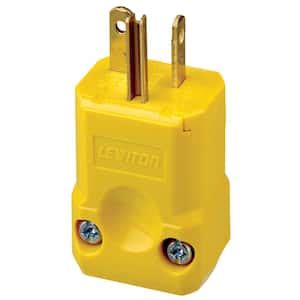 Leviton 20 250 Volt Commercial Grade Straight Blade Male Plug In