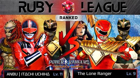 Power Rangers Legacy Wars Ranked Ruby League Battle Eric Myers Vs