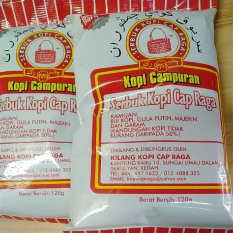 Serbuk Kopi Campuran Cap Raga Gm Pack Shopee Malaysia