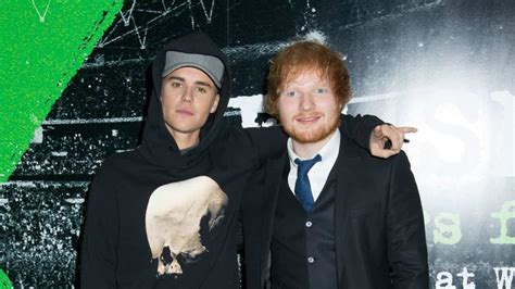 Justin Bieber Et Ed Sheeran Cartonnent Avec Leurs Nouveaux Sons