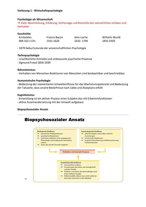 Vorlesung 1 Psychologie Psychologie als Wissenschaft à Ziele