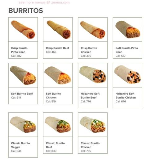 Online Menu of Taco Time Restaurant, Monroe, Washington, 98272 - Zmenu