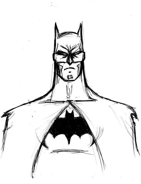 Batman Outline Drawing | Free download on ClipArtMag