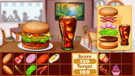 Fast Food Cooking And Restaurant Game Br Apps E Jogos