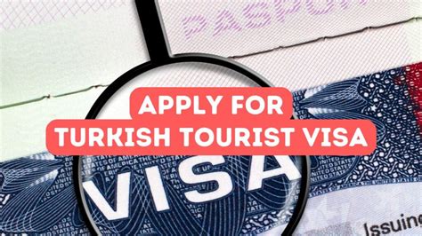 How To Apply For A Turkish Tourist Visa