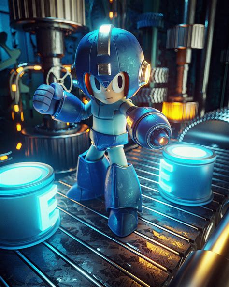 Megaman Fan-art on Behance