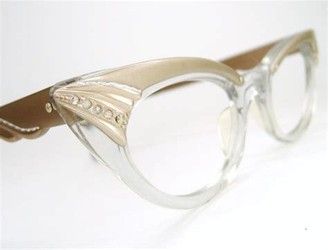 Vintage 1950s Cat Eye Eyeglasses Sunglasses