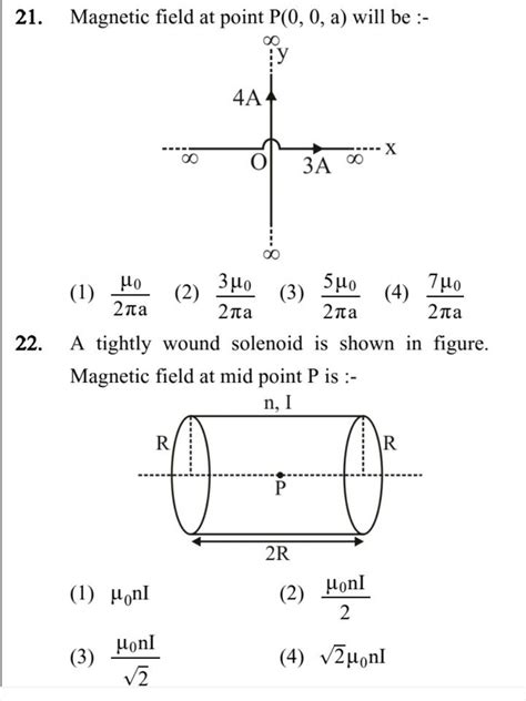 A Tightly Wound Solenoid Is Shown In Figure Magnetic Field At Mid Point