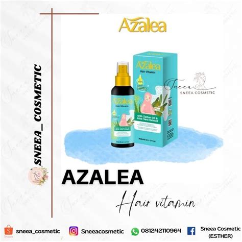 Jual Azalea Hair Vitamin Vitamin Rambut Kering Ml Shopee Indonesia