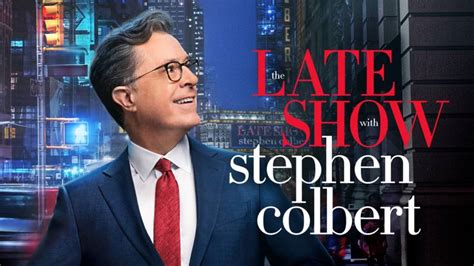 Stephen Colbert David Schwimmer Josh Gad Betty Gilpin Cbs Week Of