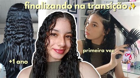 Finalizando O Cabelo Na Transi O Capilar Pela Primeira Vez Mais De