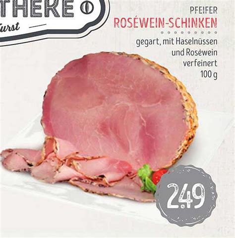 Pfeifer Roséwein schinken Angebot bei Edeka Struve 1Prospekte de