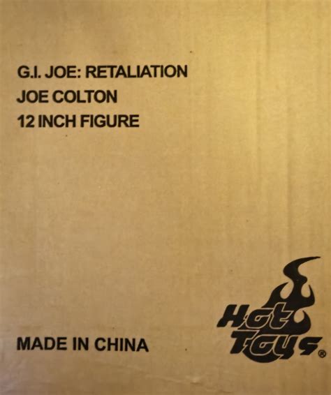 全新 Hottoys Hot Toys MMS Joe Colton MMS G I Joe Retaliation 興趣及遊戲 玩具 遊戲類 Carousell