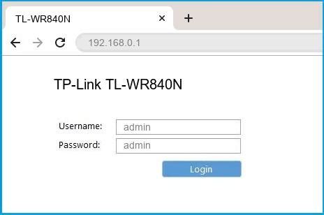 Tp Link Tl Wr N Router Login And Password