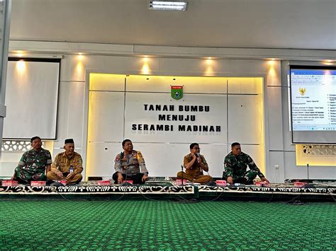 Hari Pahlawan 7 Februari Pagatan Pemkab Tanbu Gelar Rapat