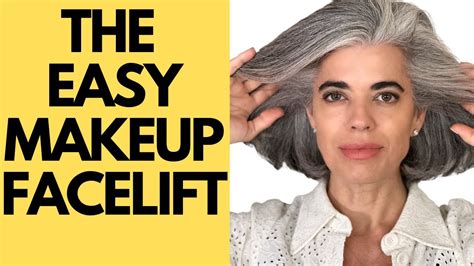 The Easy Makeup Facelift Over 50 Nikol Johnson Youtube