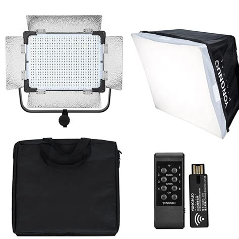 Luz Led Pro Yongnuo Yn Bi Color Alfatec